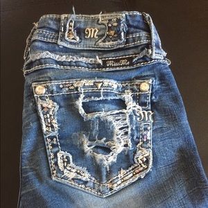 Miss Me Signature Straight Jeans